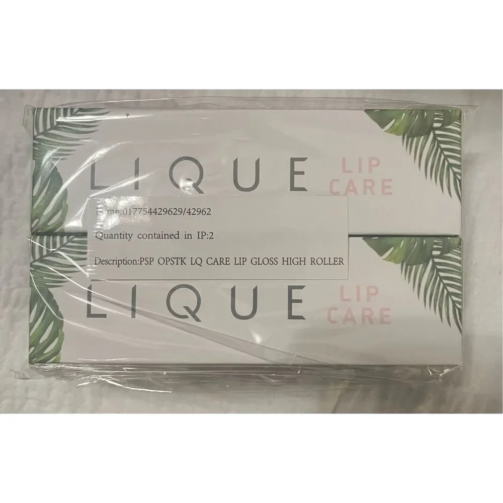 Lique High Roller Lip Gloss 2 PACK New